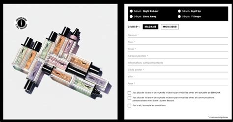 sephora échantillon gratuit